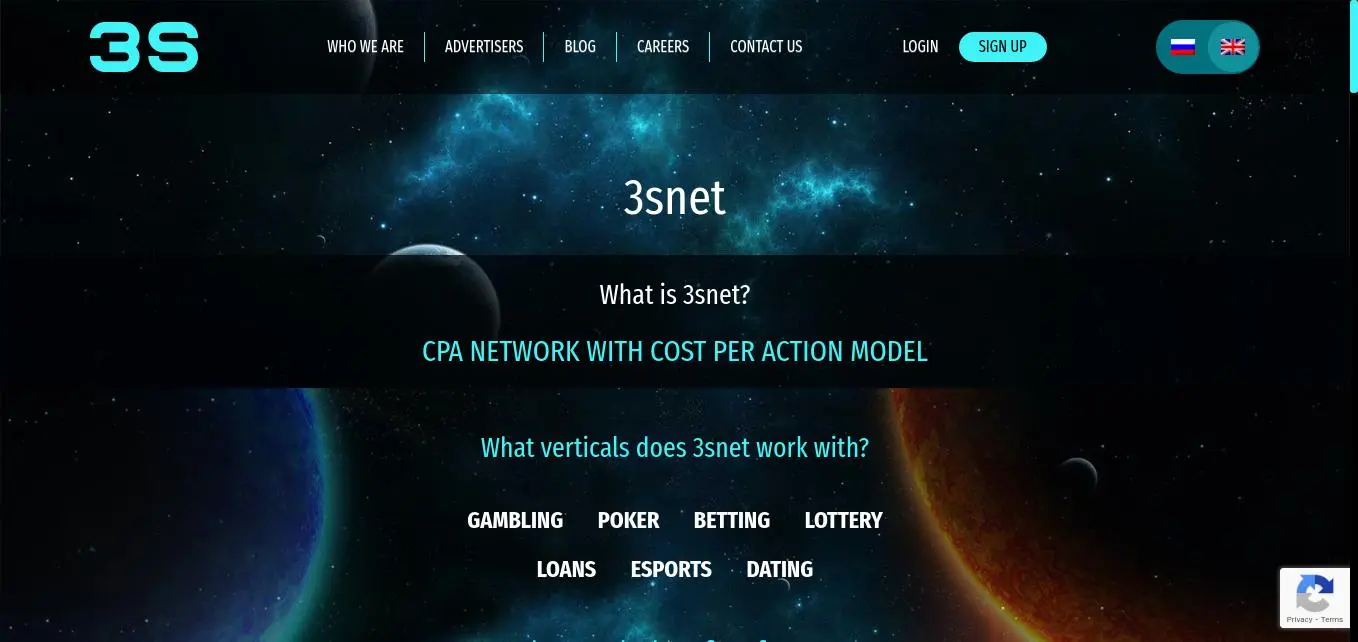  3SNET Affiliate Program Review-commission rate: Upto 3%